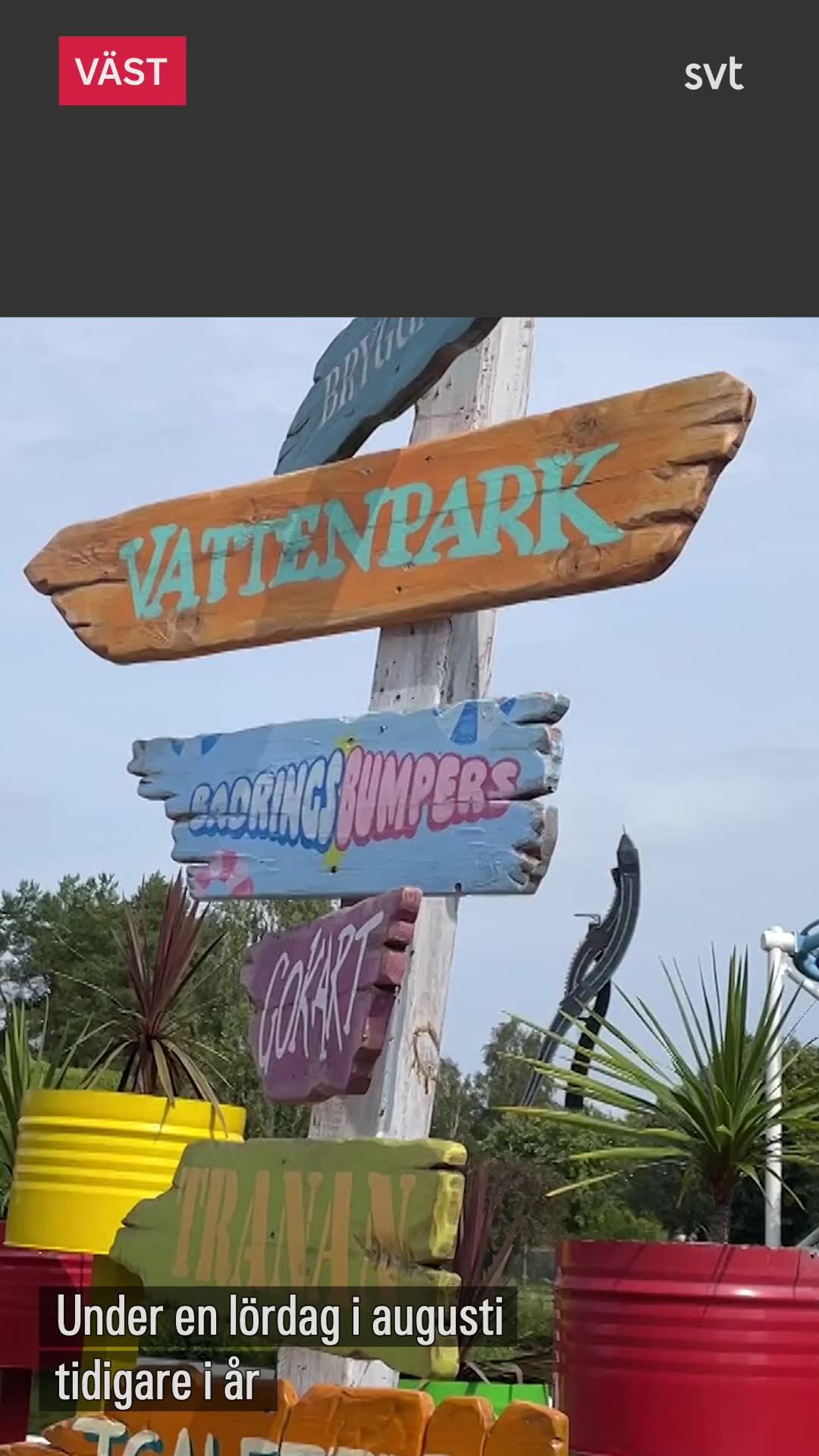 Pojke drunknade på Skara sommarland – badgäster filmade