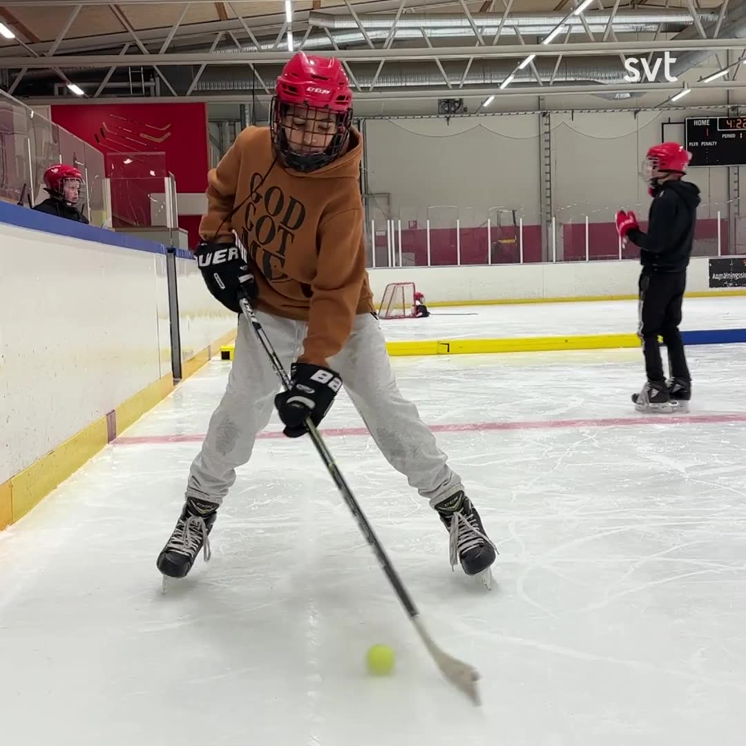 Det är skillnaden på hockey och mjukhockey – spelarna Siem, Hugo, Kebron och Temesgen förklarar i videon.